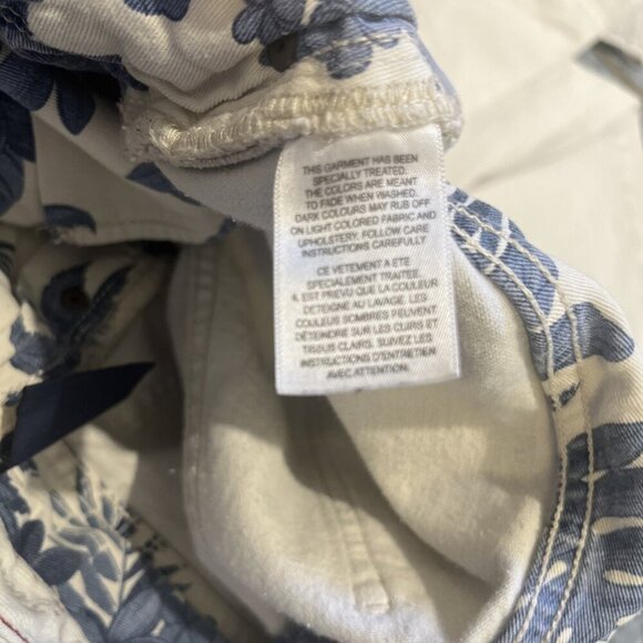 Tommy Bahama Mens 30x32‎ Bleached Sand Weft Side Keys Vintage Slim Jeans Cream - Picture 5 of 14